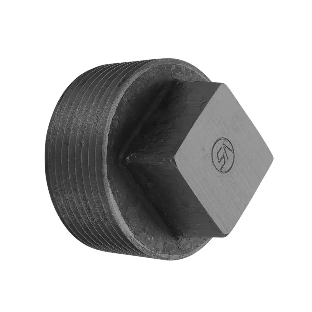 VS Steel Plug Solid Forged Black 100 mm (4 inch)