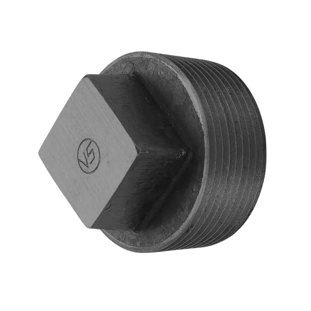 VS Steel Plug Solid Forged Black 100 mm (4 inch)