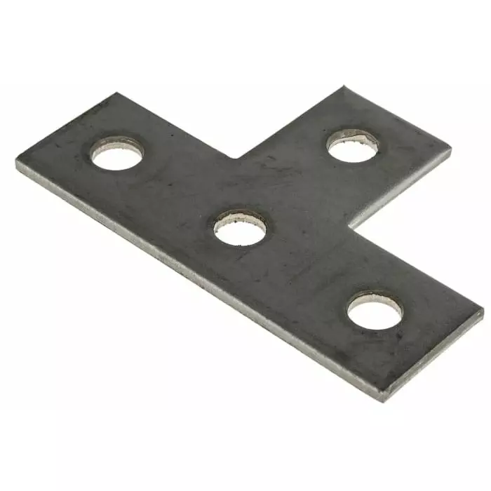 Unistrut Stainless Steel T Shape Bracket 4 Hole 14.3 mm Holes 136.5x88.9 mm, P 1031 SS (Pack of 5)