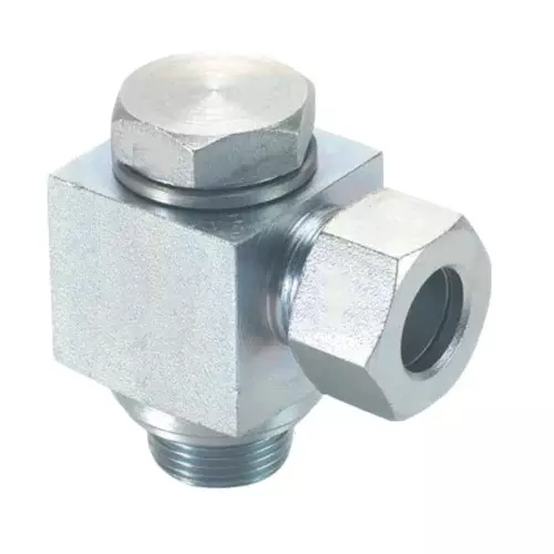 Chiffon Banjo Connector Carbon Steel 1/4 BSPx0.39 inch, CI/001/CS/388