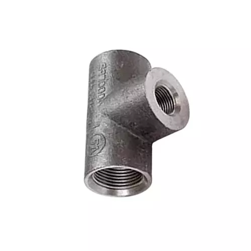 VS Steel Reducing Cross Equal Black 65 mm (2.1/2 inch)