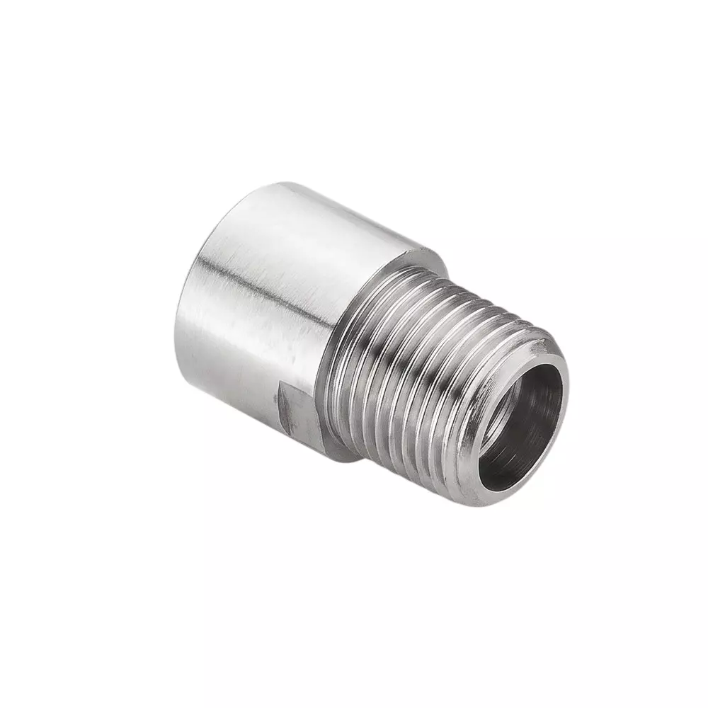 Aquai Heavy Extension Nipple Brass 40 mm Size Silver for Home & Office Use, NB-002