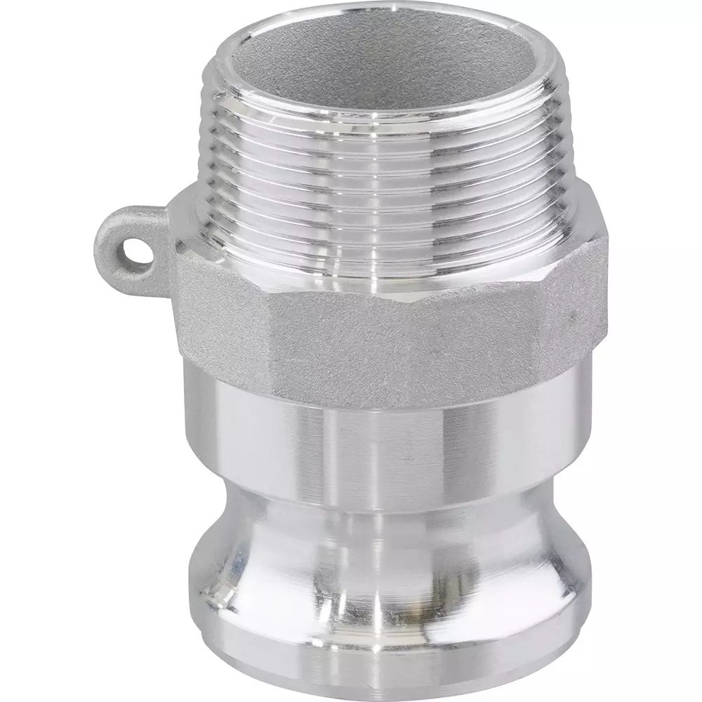 MonotaRO Coupler Lever Type Adapter Male Thread Aluminum 40 mm Nominal Diameter, 40