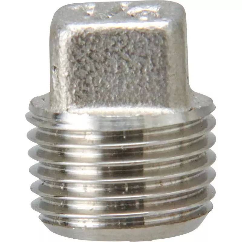 MonotaRO Threaded Plug Stainless Steel 1 Mpa PT Screw 6 mm, 19564214