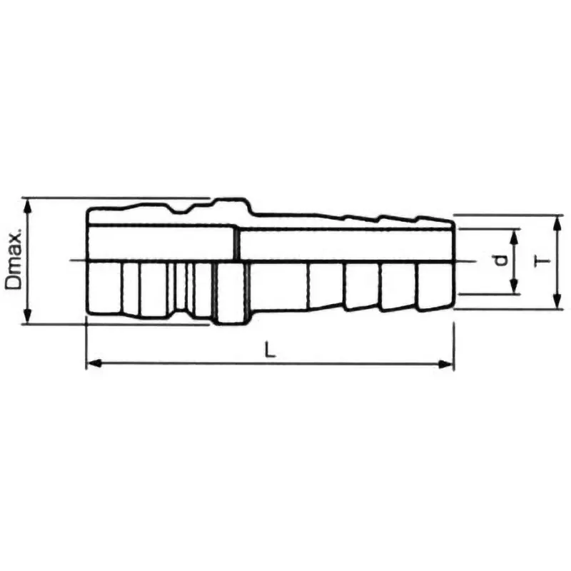 monotaro-valveless-medium-pressure-plug-coupler-brass-for-hose-mounting-5-mpa-ts-2ph-bsbm