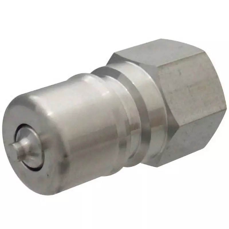 MonotaRO Sus Valve Type Medium Pressure Plug Coupler SUS304 4.5 Mpa, KS-8P-SUS