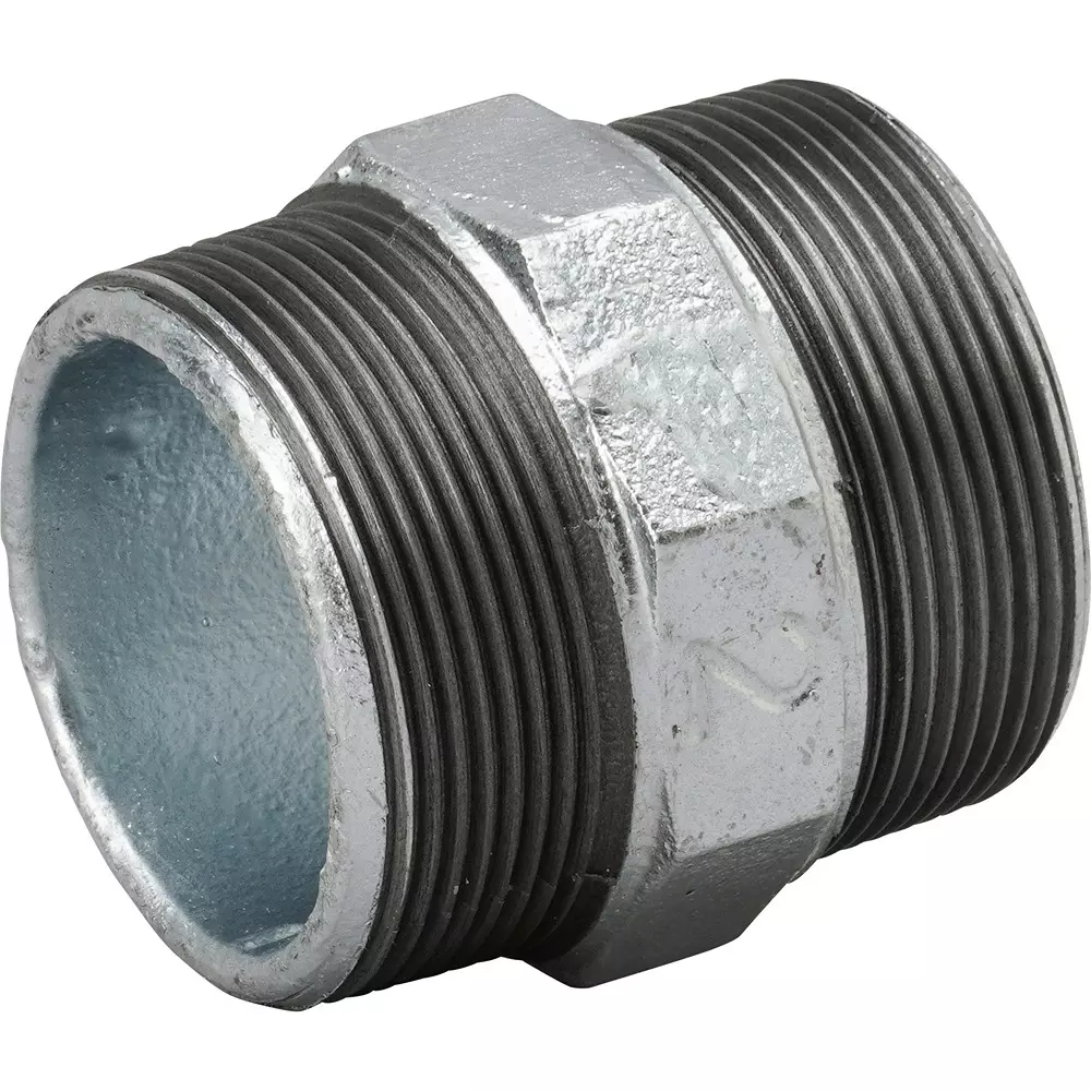 MonotaRO Hex Nipple WHIte 80 mm Nominal Diameter, 21446470