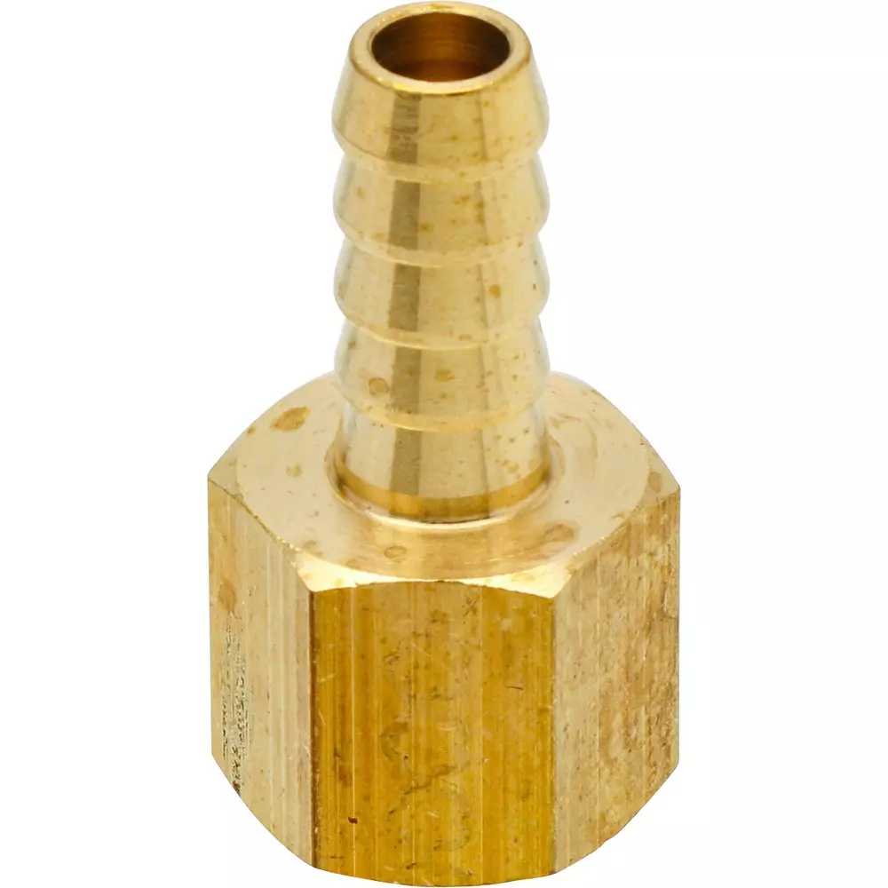 MonotaRO Inner Screw Hose Nipple Brass hose nipple 6.89 Mpa 8.8 mm Stem Diameter, 33668049