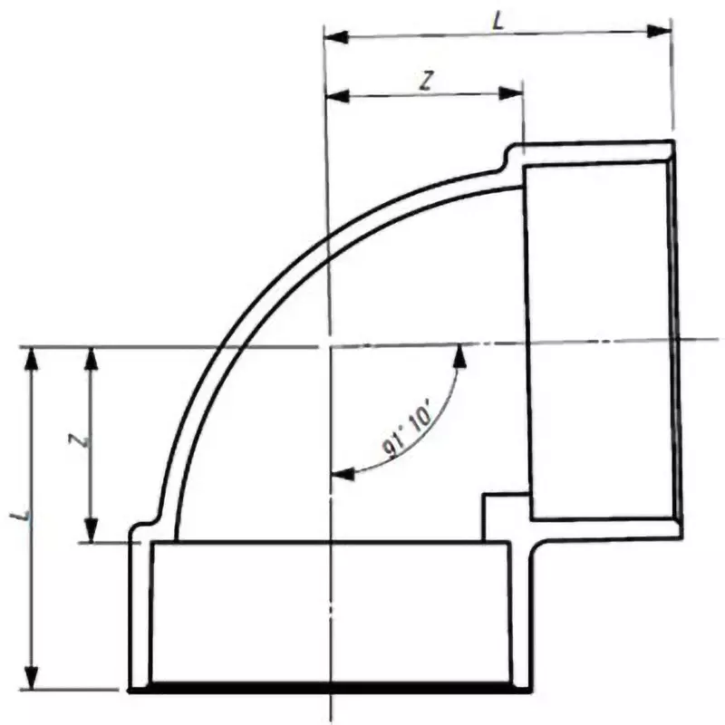 monotaro-dv90-elbow-rigid-polyvinyl-chloride-125-mm-nominal-diameter-39440048