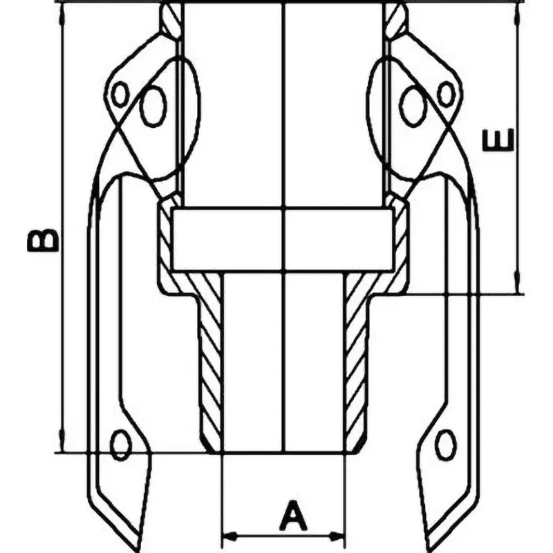 monotaro-lever-coupling-male-thread-aluminum-32-mm-nominal-diameter-32