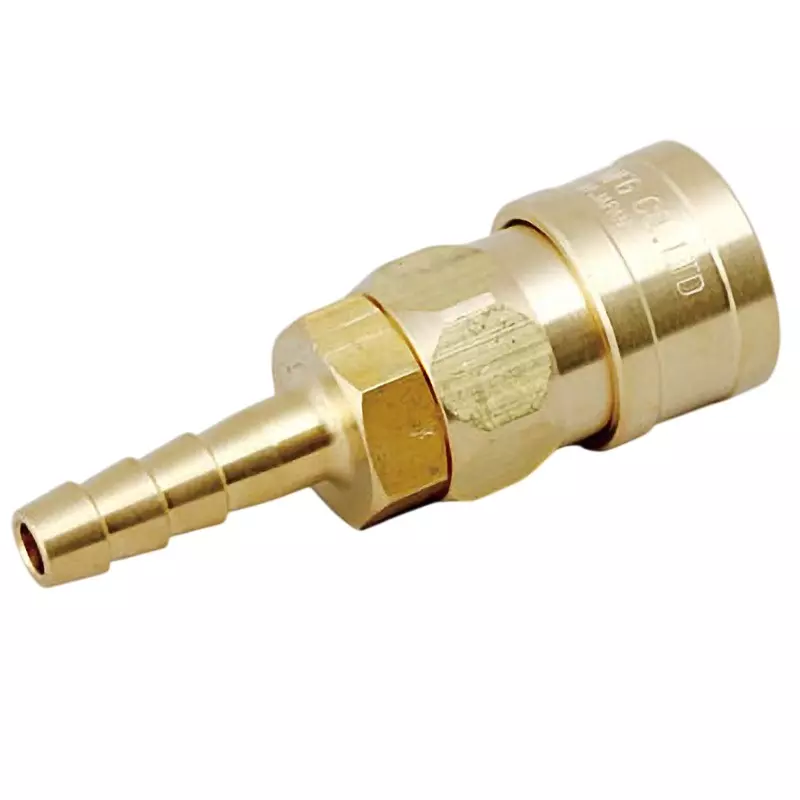 MonotaRO Brass Socket Coupler (for Hose Connection) 1 Mpa Max. Operating Pressure, NL-22SH-BSBM