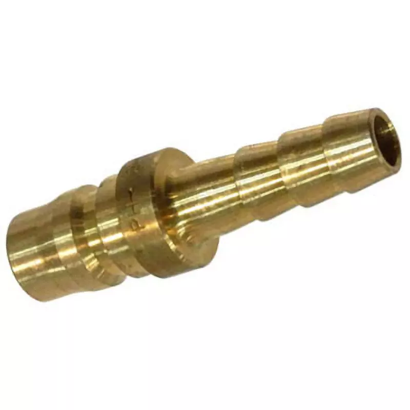 MonotaRO Valveless Medium Pressure Plug Coupler, Brass (for Hose Mounting) 5 Mpa, TS-3PH-BSBM