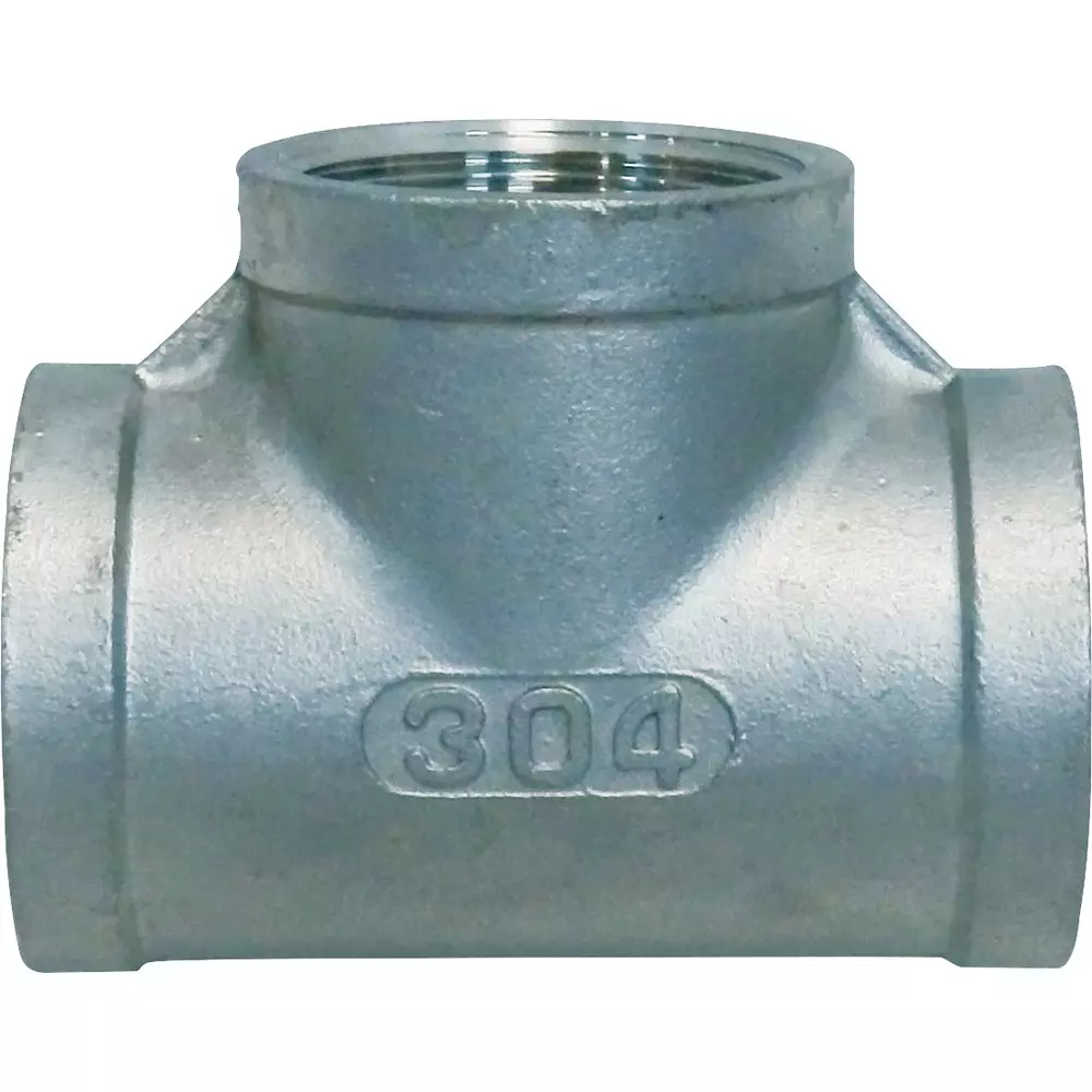 MonotaRO Threaded Tee Stainless Steel 1 Mpa PT Screw 32 mm, 37603867