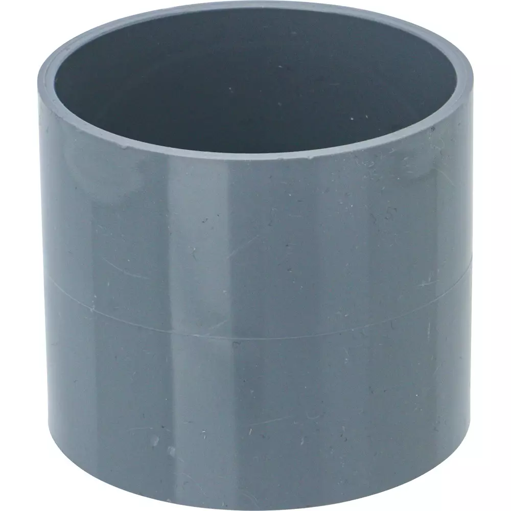 MonotaRO VU Socket Rigid Polyvinyl Chloride Socket 75 mm Inner Diameter, 39447014