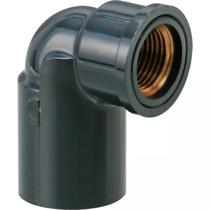 MonotaRO Elbow With Hi Hydrant Insert Impact Resistant Rigid Polyvinyl Chloride Elbow 20 mm Inner Diameter, 42186105