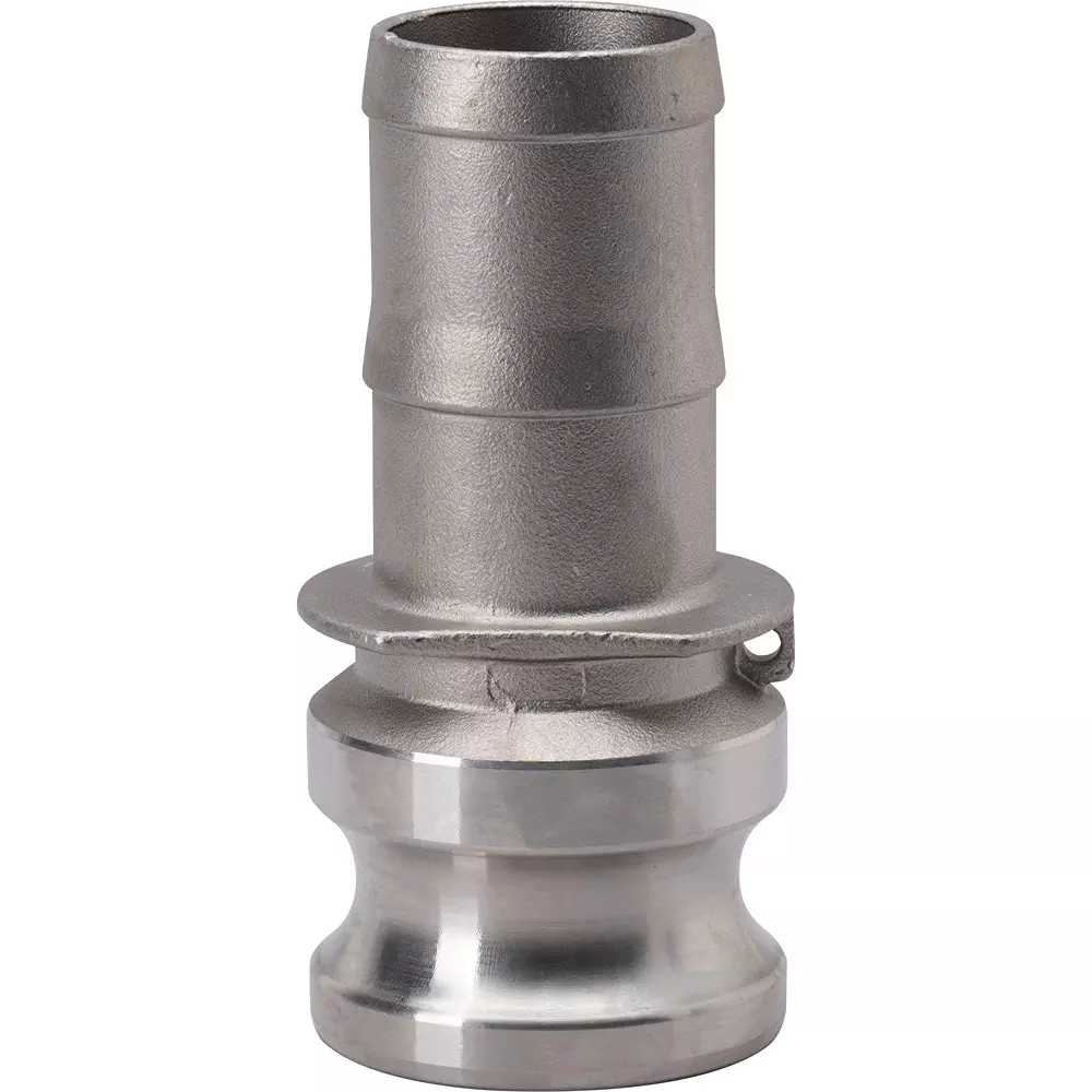 MonotaRO Lever Coupling Hose Shank Adapter Stainless Steel 1-1/2 inch Thread 40 mm Nominal Dia., 12286760