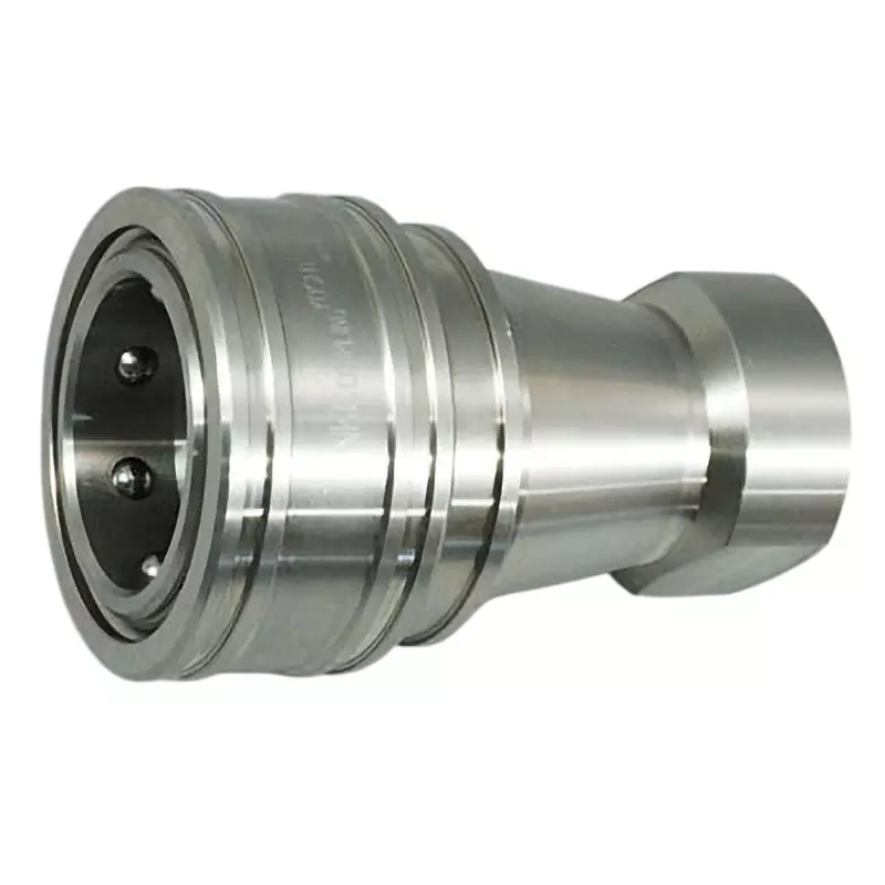 MonotaRO Sus Valve Type Medium Pressure Socket Coupler SUS304 4.5 Mpa, KS-8S-SUS