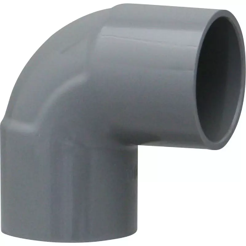 MonotaRO TS Fitting, Elbow Rigid Polyvinyl Chloride Elbow 100 mm Inner Diameter, 39446594