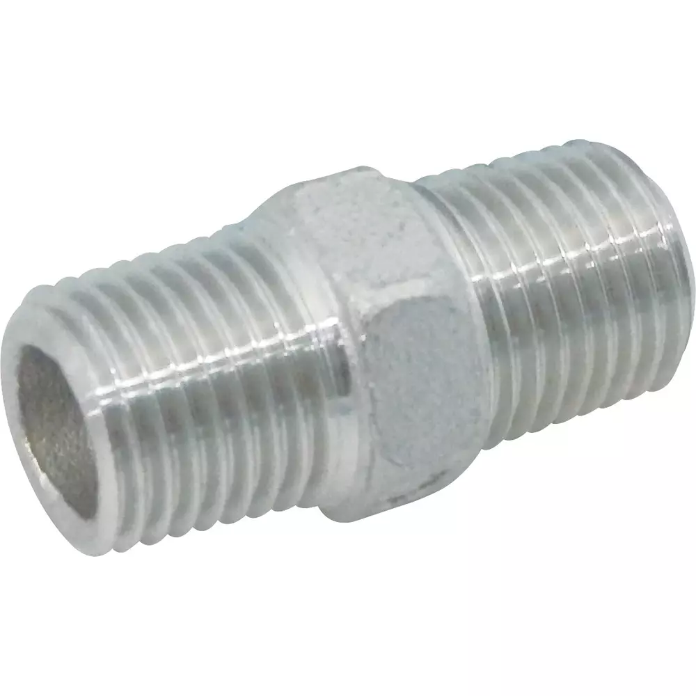 MonotaRO Threaded Hex Nipple Stainless Steel 1 Mpa PT Screw 8 mm, 7334092