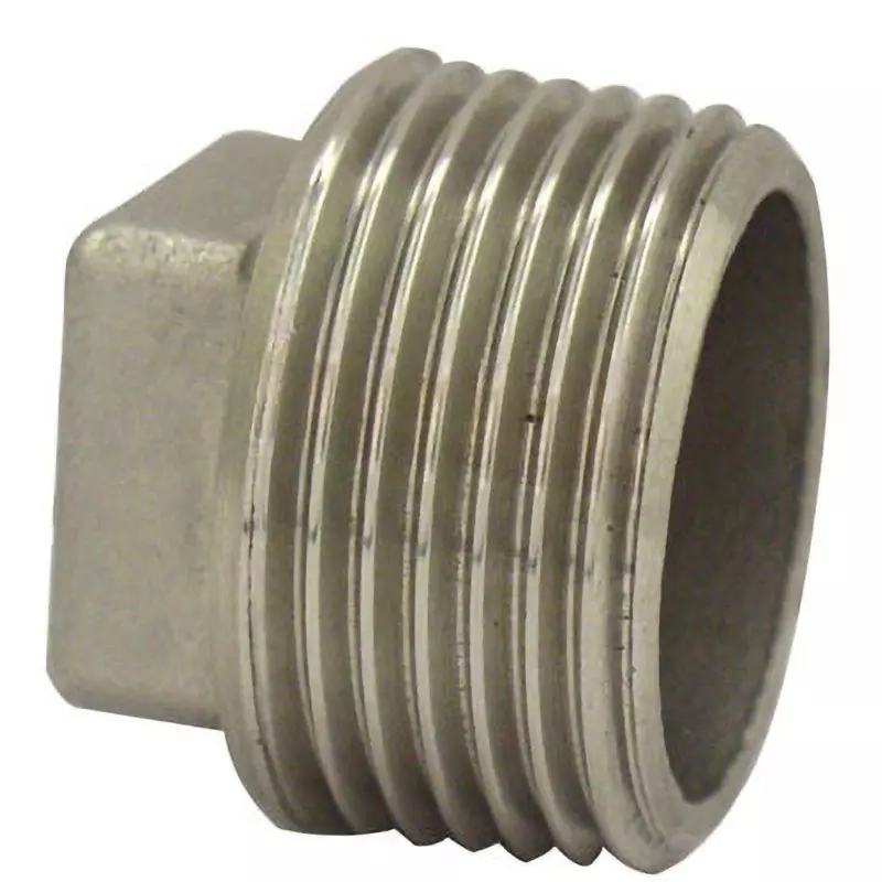 MonotaRO Threaded Plug Stainless Steel 1 Mpa PT Screw 15 mm, 7334266