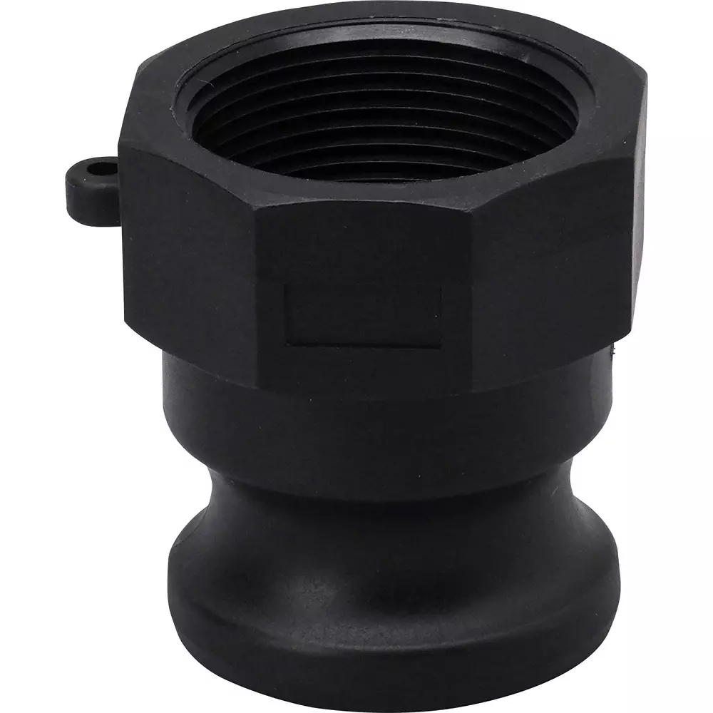 MonotaRO Lever Coupling Adapter Female Thread PP 2 inch Thread 50 mm Nominal Dia., 12286227