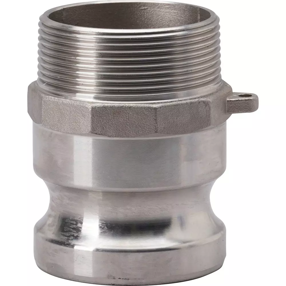 MonotaRO Lever Coupling Adapter Male Thread Stainless Steel 2 inch Thread 50 mm Nominal Dia., 12286534