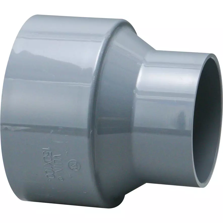 MonotaRO Increaser VU Rigid Polyvinyl Chloride INCREASER 150x100 mm Inner Diameter, 41965928