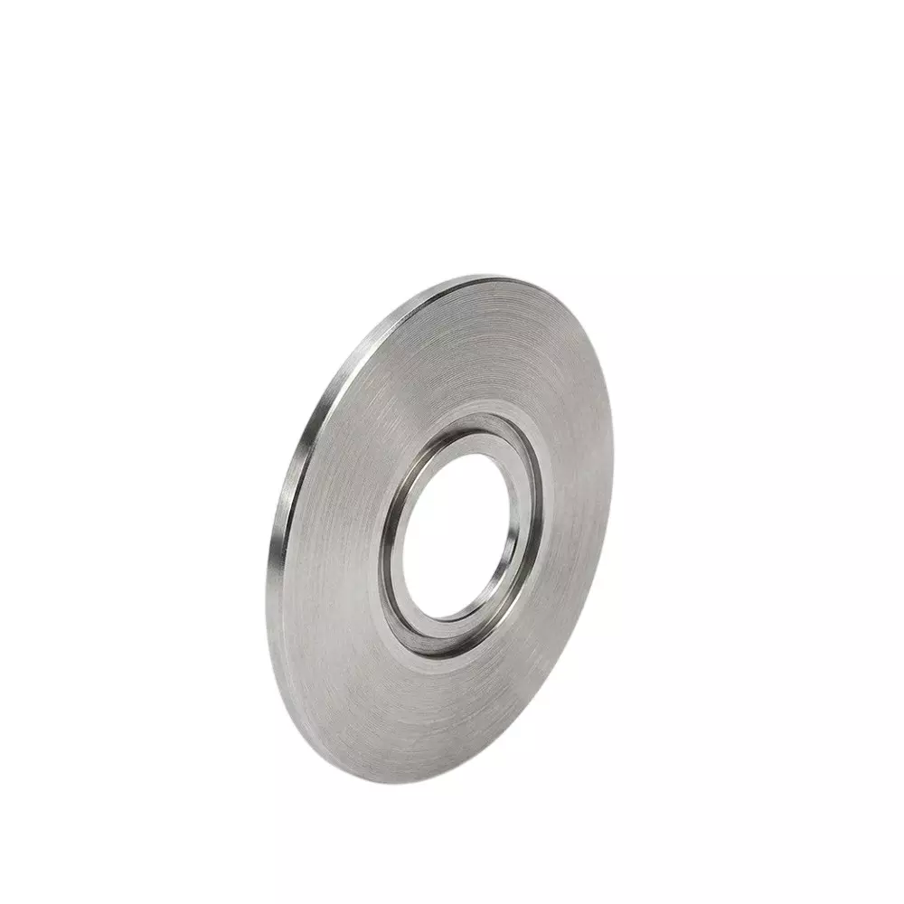PLUMBER Ecoline Series Wall Flange, Silver Color Metal Body in Chrome Finish, EU-WFG