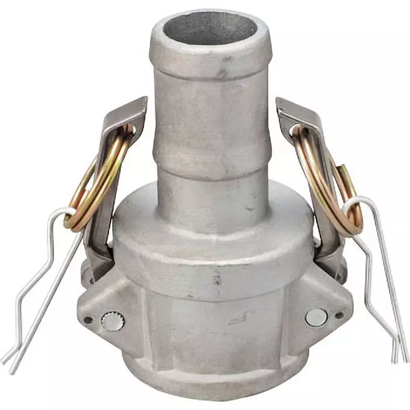 MonotaRO Coupler Lever Type Hose Shank Aluminum 20 mm Nominal Diameter, 20