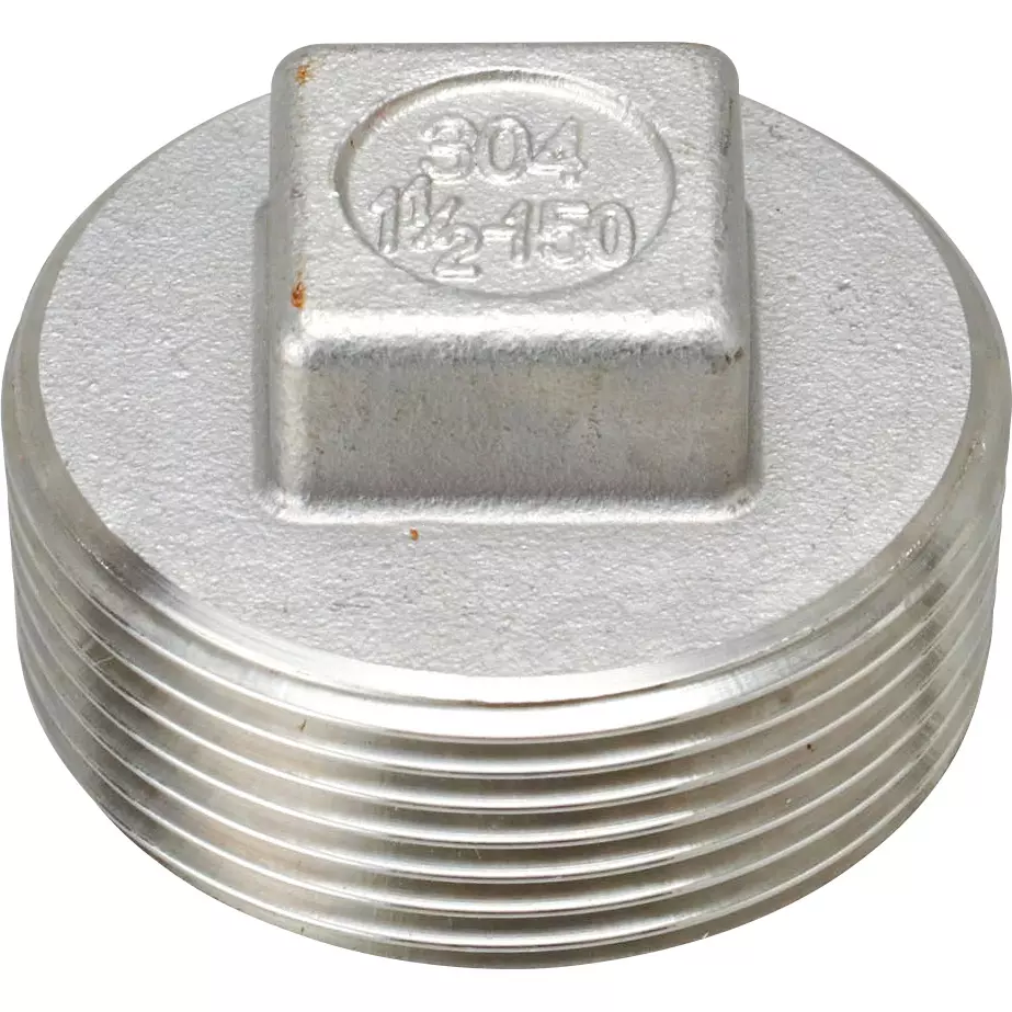MonotaRO Threaded Plug Stainless Steel 1 Mpa PT Screw 40 mm, 19564239