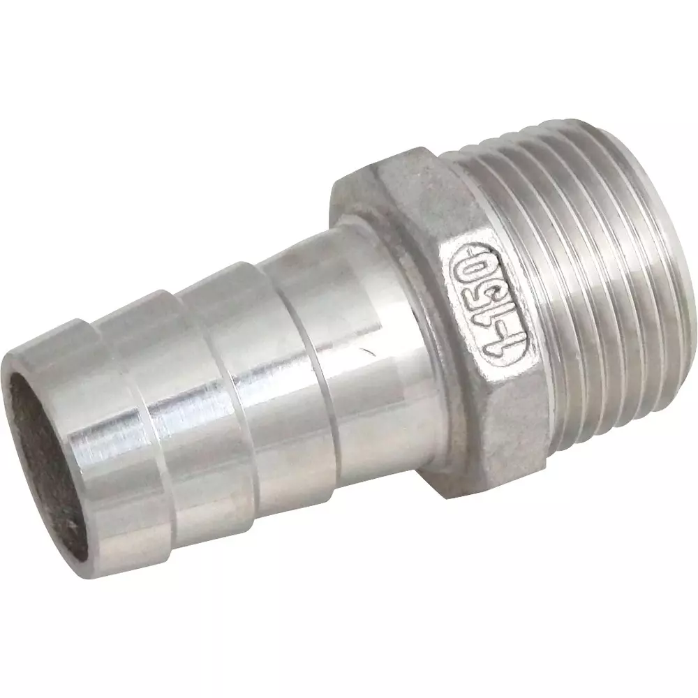 MonotaRO Threaded Hose Nipple Stainless Steel 1 Mpa PT Screw 25 mm, 37604131