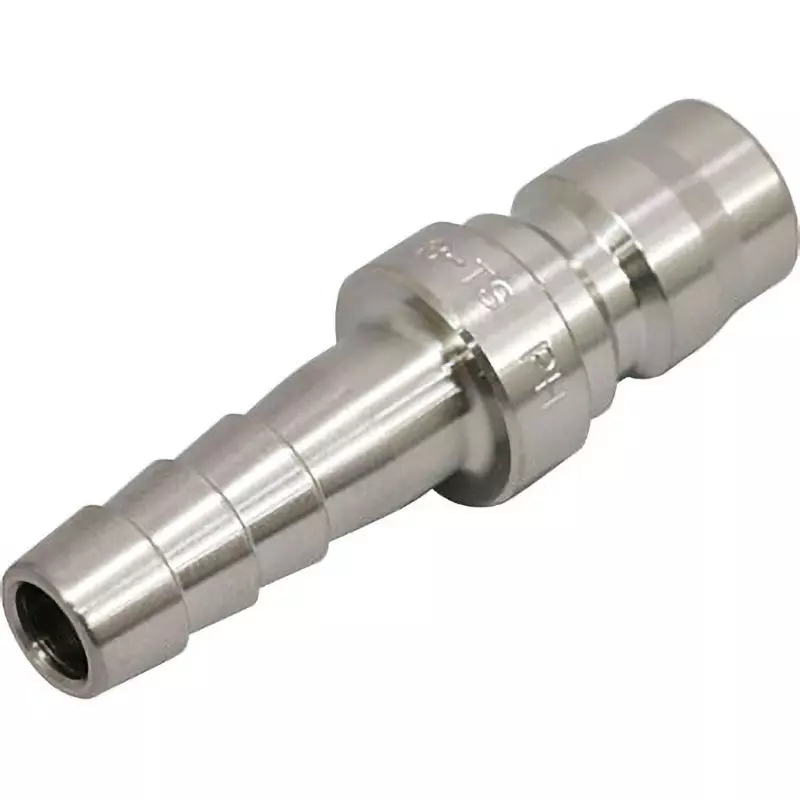 MonotaRO Valveless Medium Pressure Plug Coupler, Stainless Steel (for Hose Mounting) 7.5 Mpa, TS-3PH-SUS