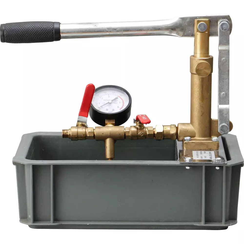 MonotaRO Manual Hydrostatic Test Pump dimension Approx. 320 x 300 x 200 mm mass About 3 kg Maximum Pressure 5.0 Mpa, 40637206