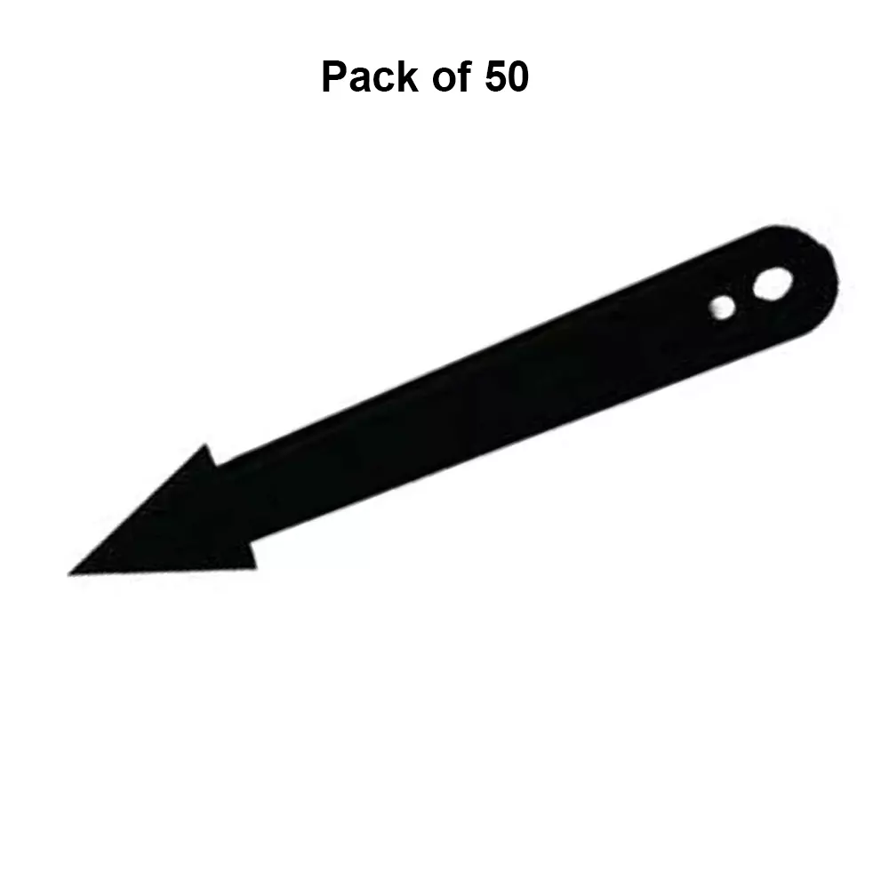 kamal-agrotech-11-cm-plastic-black-arrow-stakes-for-garden-pipe-support-pack-of-50