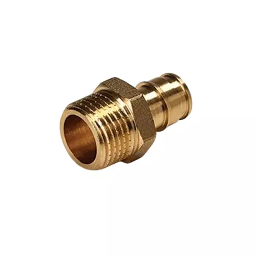 Astral Male Adapter 2.0 cm x 1 inch (2.54 cm) Brass, RPERALARC201 (Pack of 100)