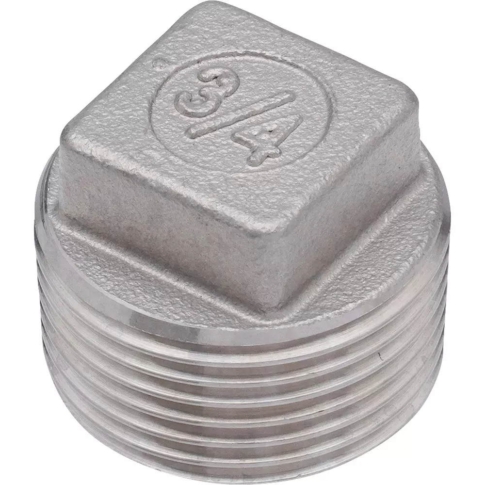 MonotaRO Threaded Plug Stainless Steel 1 Mpa PT Screw 20 mm, 7334275