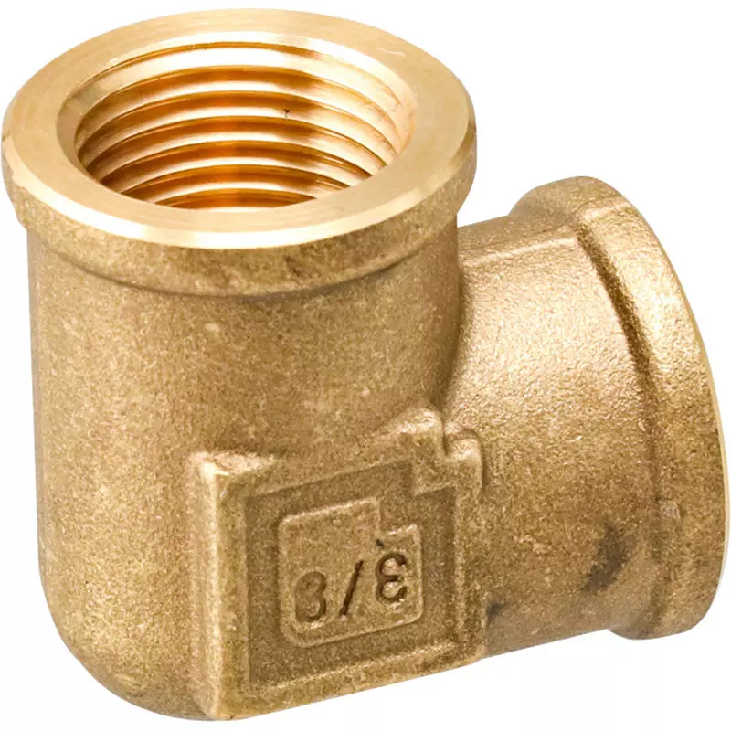 MonotaRO Inner Thread Elbow Made of Brass 6.9 Mpa Max. Operating Pressure, 46758207