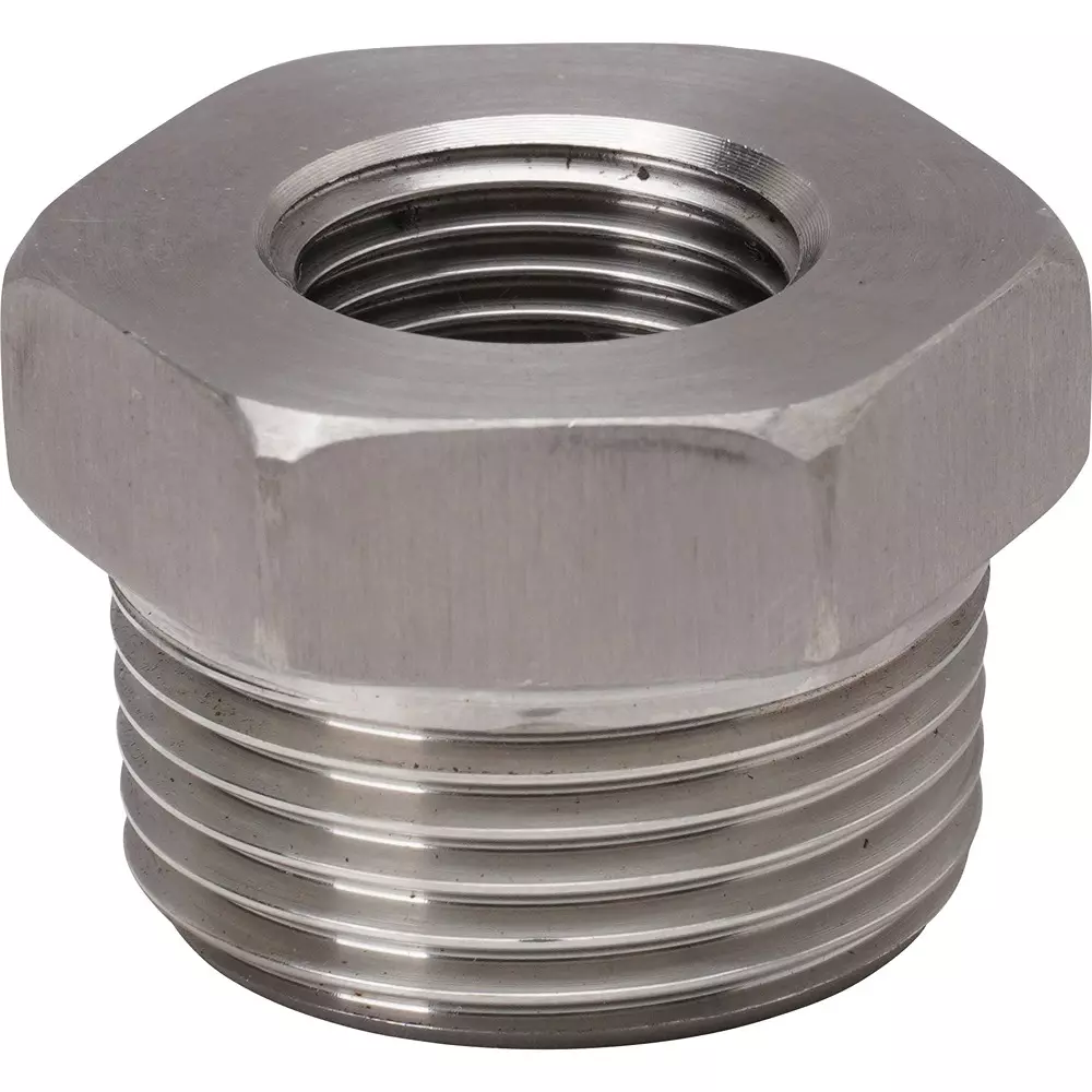 MonotaRO Screw-In Bushing Stainless Steel 1 Mpa 25x15 mm Nominal Dia., 24789819