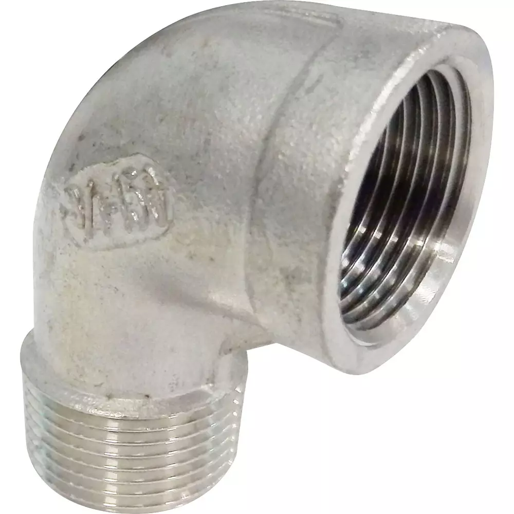 MonotaRO Threaded Street Elbow Stainless Steel 1 Mpa PT Screw 20 mm, 7334022