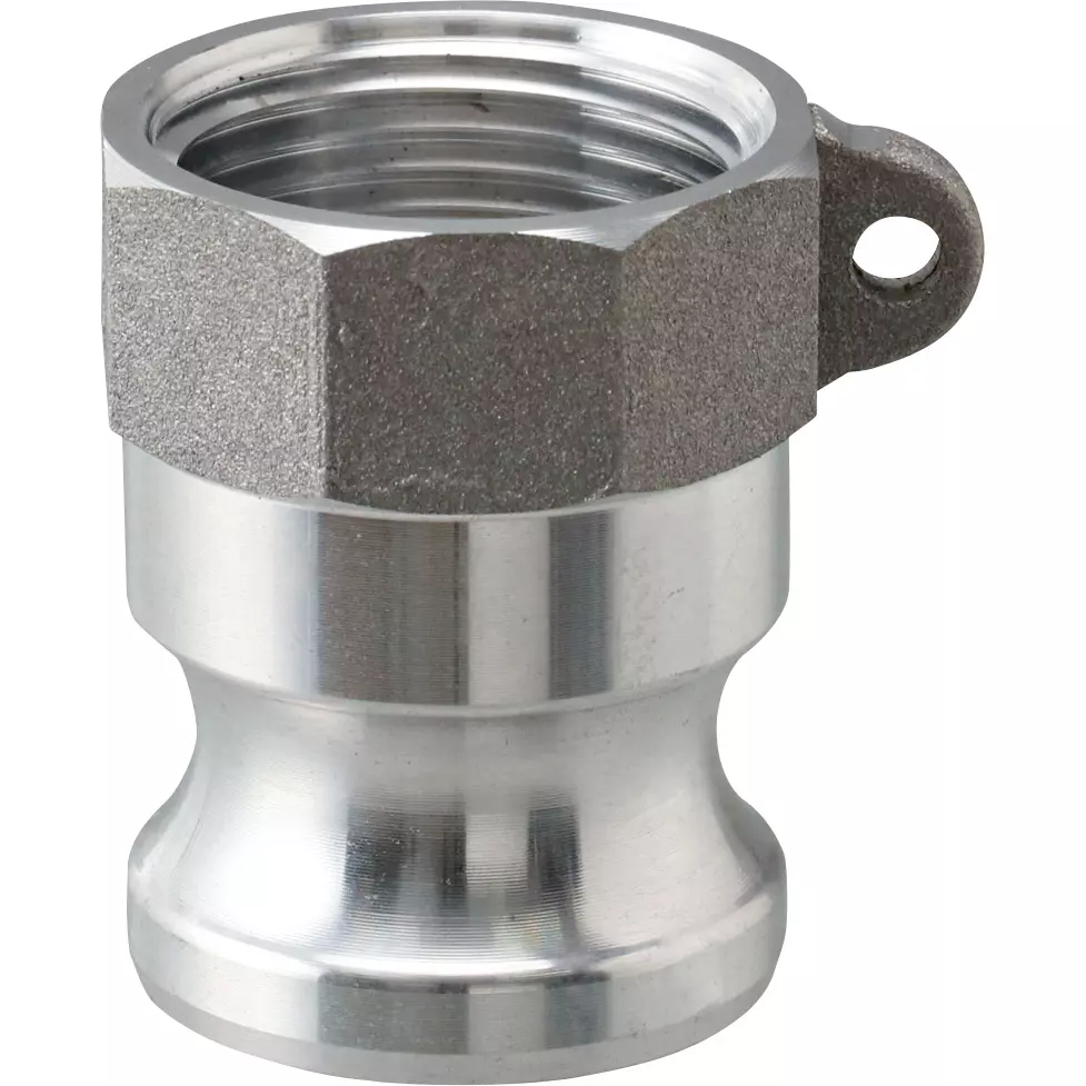MonotaRO Coupler Lever Type Adapter Female Thread Aluminum 25 mm Nominal Diameter, 25