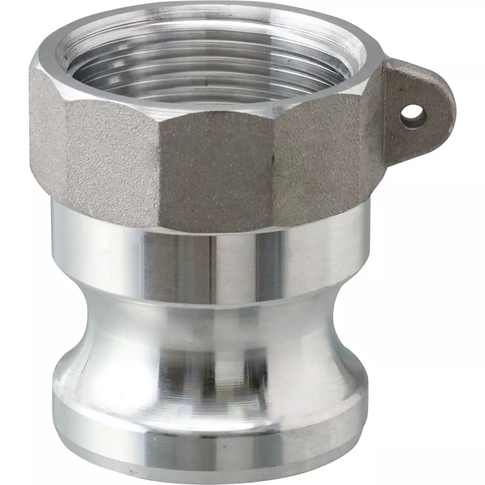 MonotaRO Coupler Lever Type Adapter Female Thread Aluminum 32 mm Nominal Diameter, 32