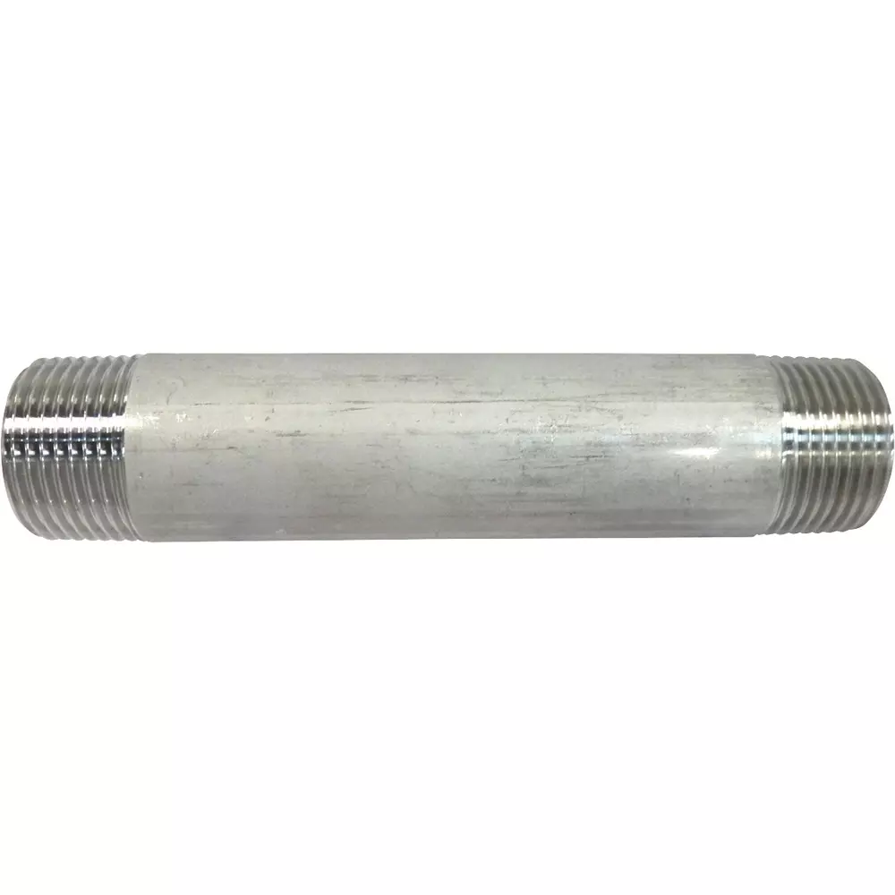 MonotaRO Long Nipple Stainless Steel 1 Mpa 3.5 mm Thickness 150 mm Length, 25A: (1)x150L