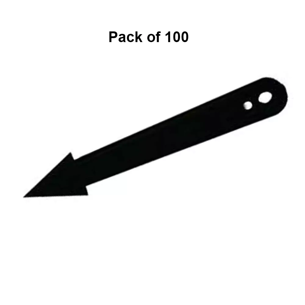 kamal-agrotech-11-cm-plastic-black-arrow-stakes-for-garden-pipe-support-pack-of-100