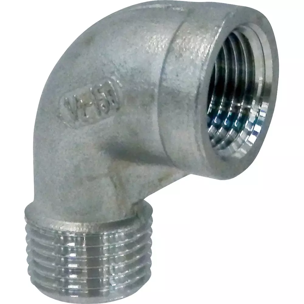 MonotaRO Threaded Street Elbow Stainless Steel 1 Mpa PT Screw 15 mm, 7334013