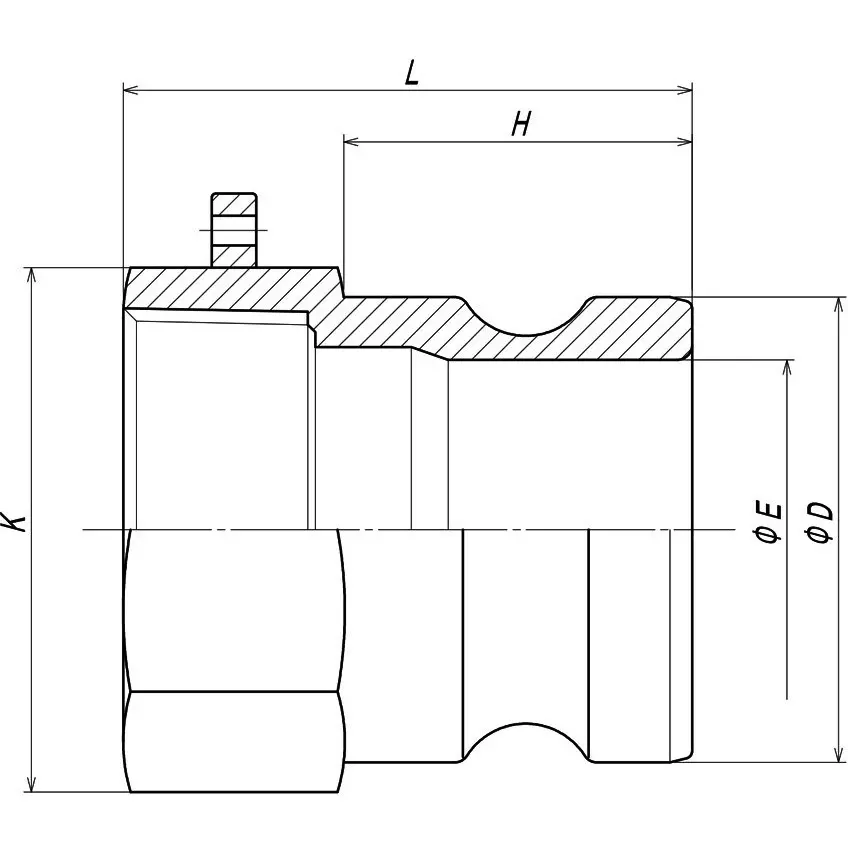 monotaro-lever-coupling-adapter-female-thread-pp-1-14-inch-thread-32-mm-nominal-dia-12286209