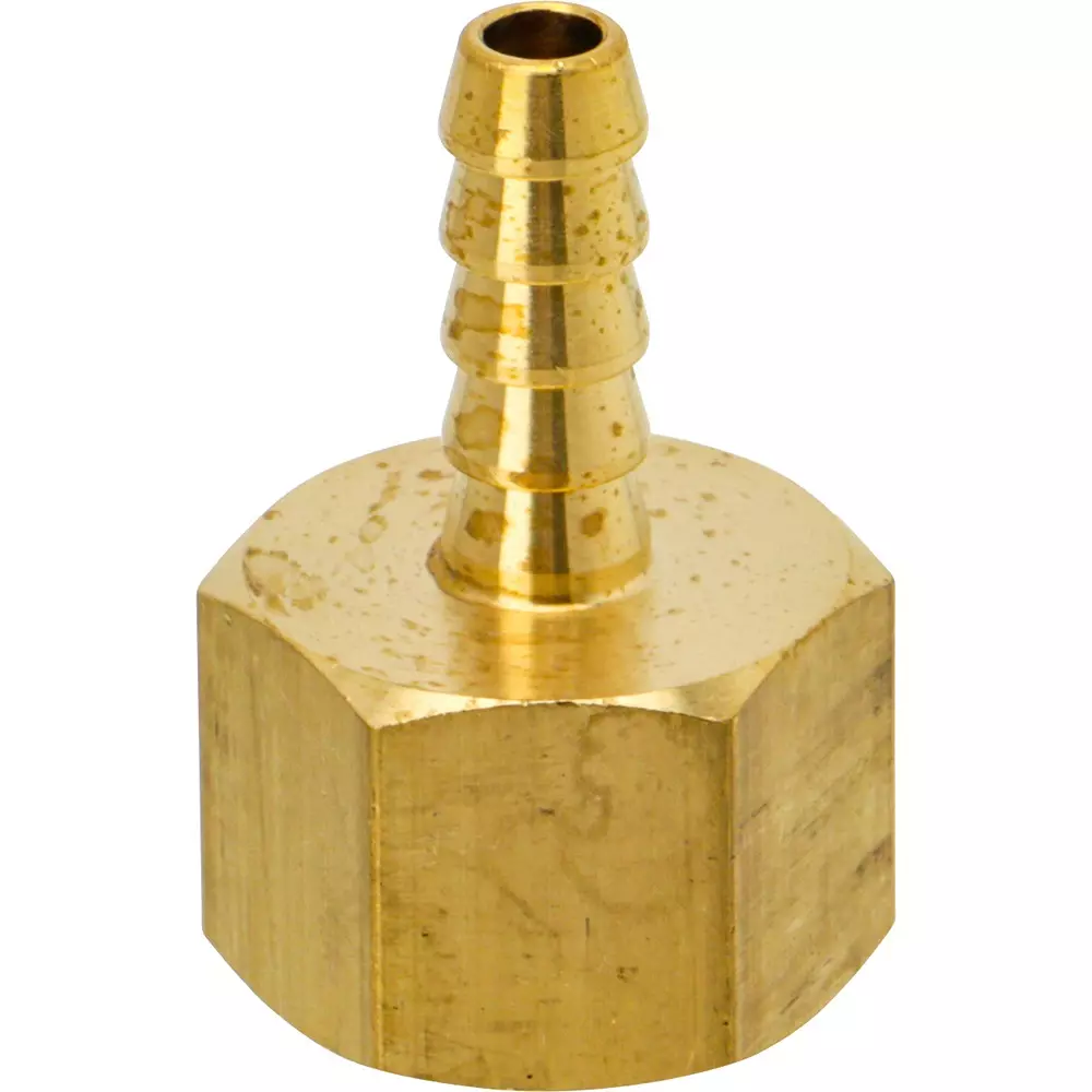 MonotaRO Inner Screw Hose Nipple Brass hose nipple 6.89 Mpa 7.2 mm Stem Diameter, 33668076