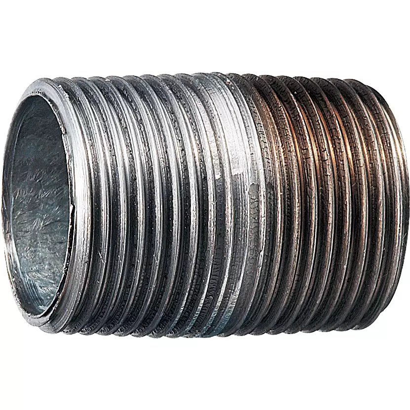 MonotaRO Round Nipple White 10 mm Nominal Diameter, 10A