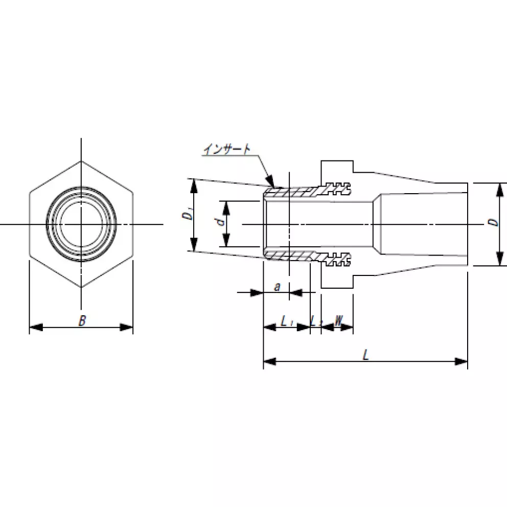 monotaro-hi-valve-socket-with-insert-impact-resistant-rigid-polyvinyl-chloride-socket-30-mm-inner-diameter-42173444