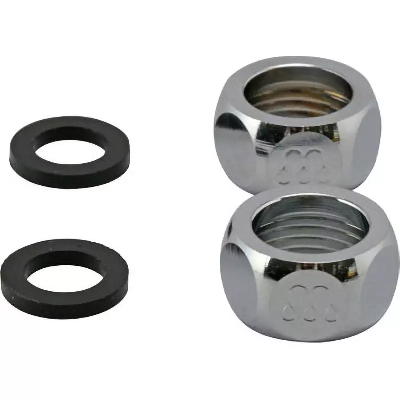 MonotaRO Cap Nut Packing Set for Flexible G20 Nominal Diameter, 20P (Pack of 2 Pcs)