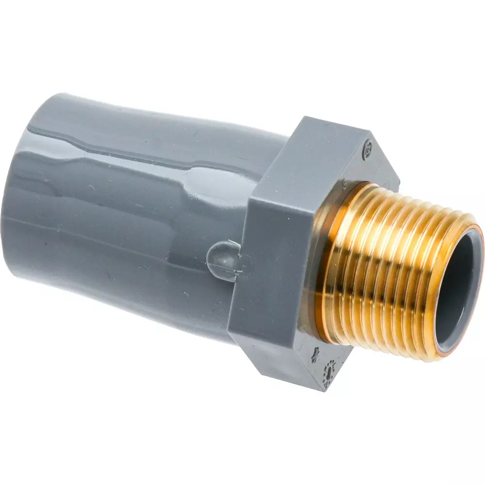 MonotaRO Ts Valve Socket With Insert Rigid polyvinyl chloride 20 mm Nominal Diameter, 39536106